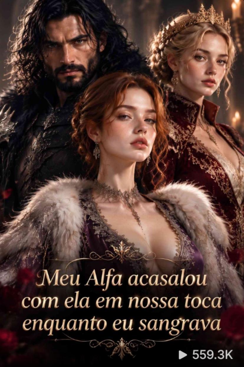 Meu Alfa Acasalou com Ela em Nossa Toca Enquanto Eu Sangrava
